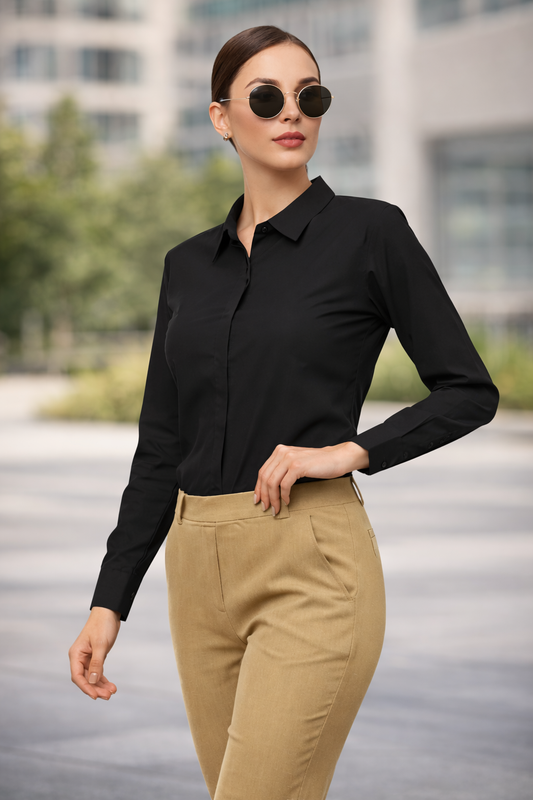 Black Formal Shirt