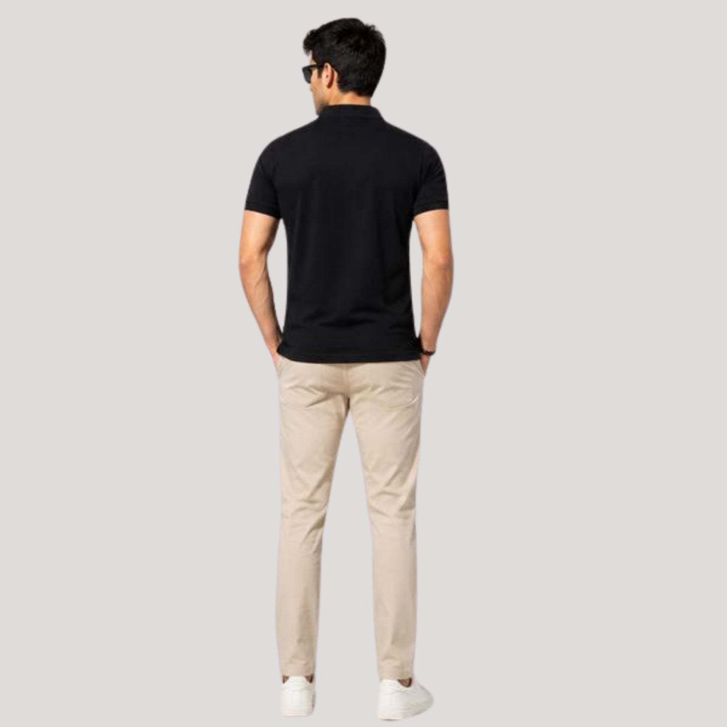 Black Polo T-Shirt
