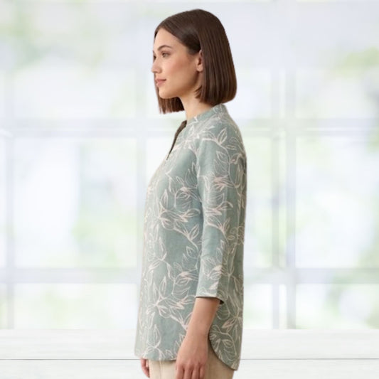 Sage Green Short Kurti