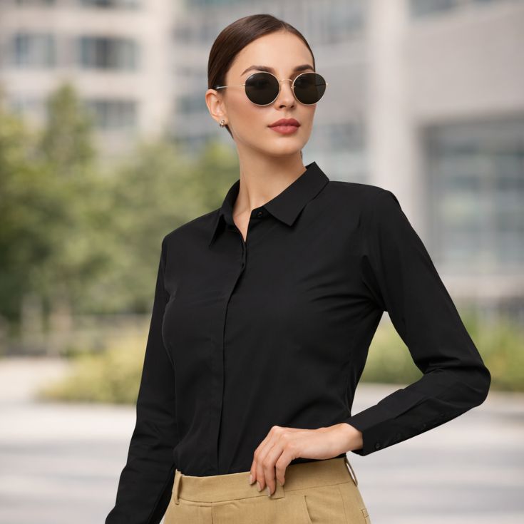 Black Formal Shirt