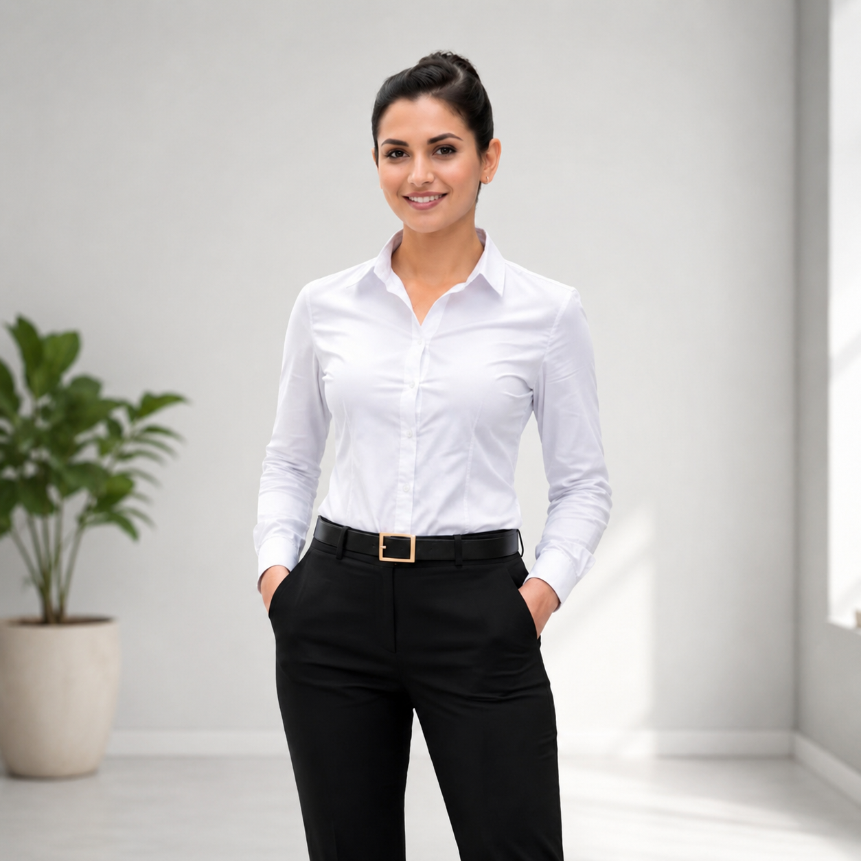 White Formal Shirt