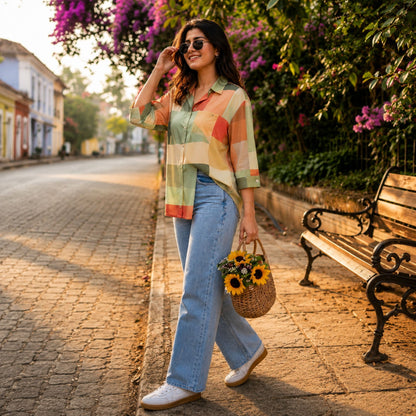 Multicolor Casual Shirt