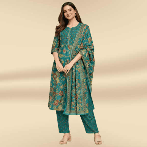 Kurta Pant Dupatta Set