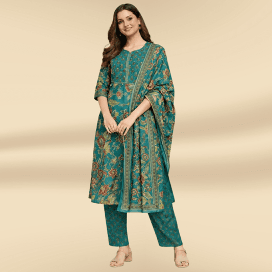 Kurta Pant Dupatta Set