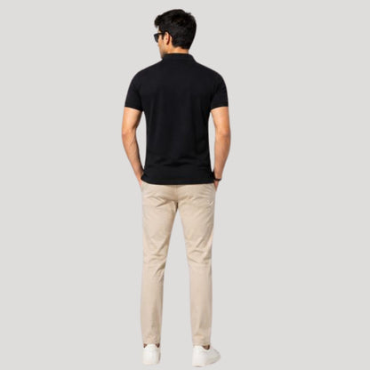 Black Polo T-Shirt
