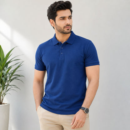 Blue Polo T-Shirt