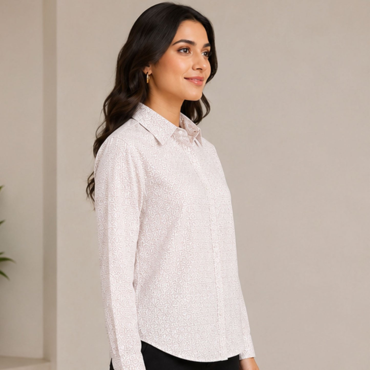 Geometric Printed Shirt