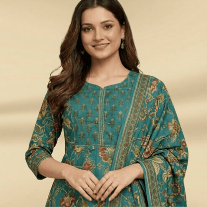 Kurta Pant Dupatta Set