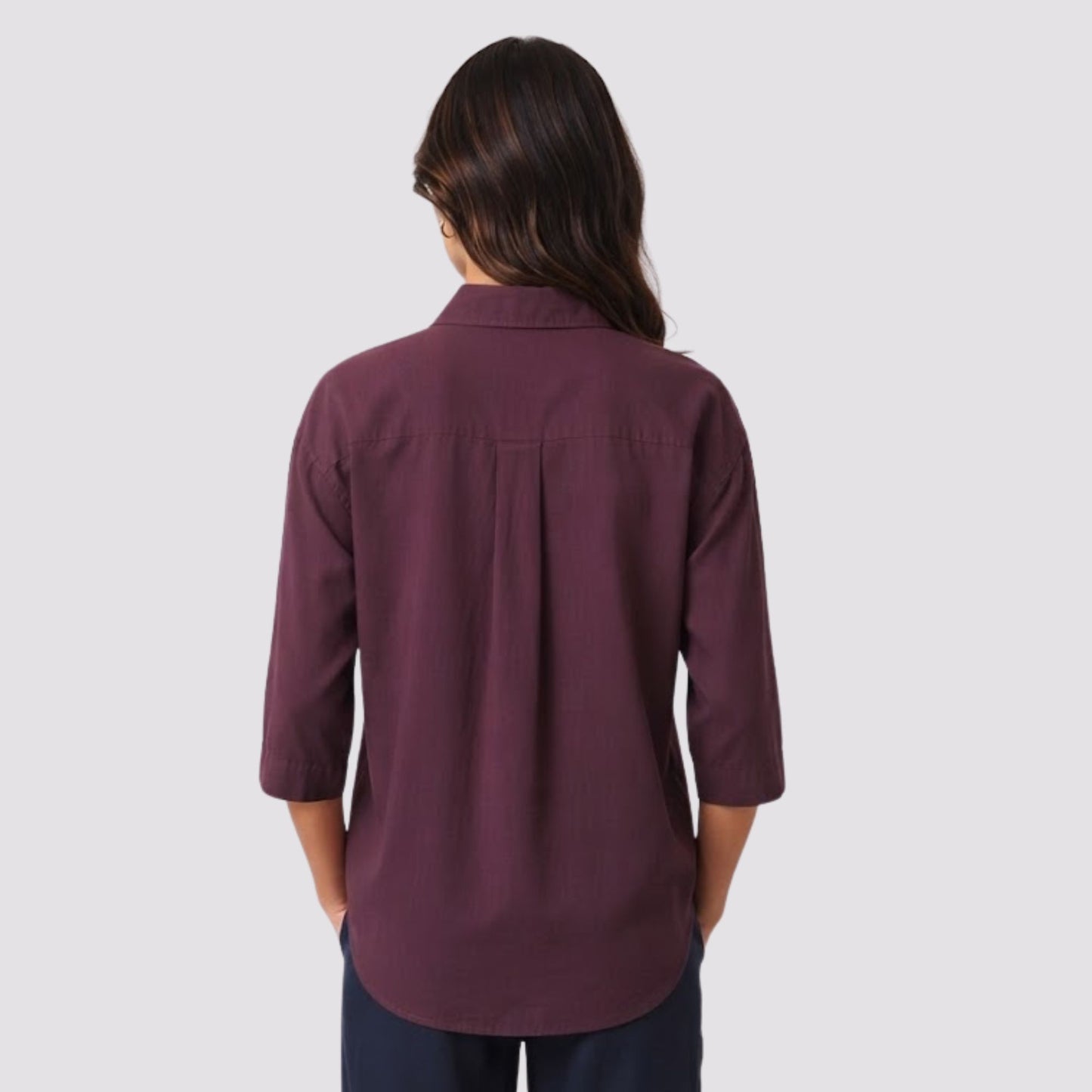 Elegant Solid Cotton Top