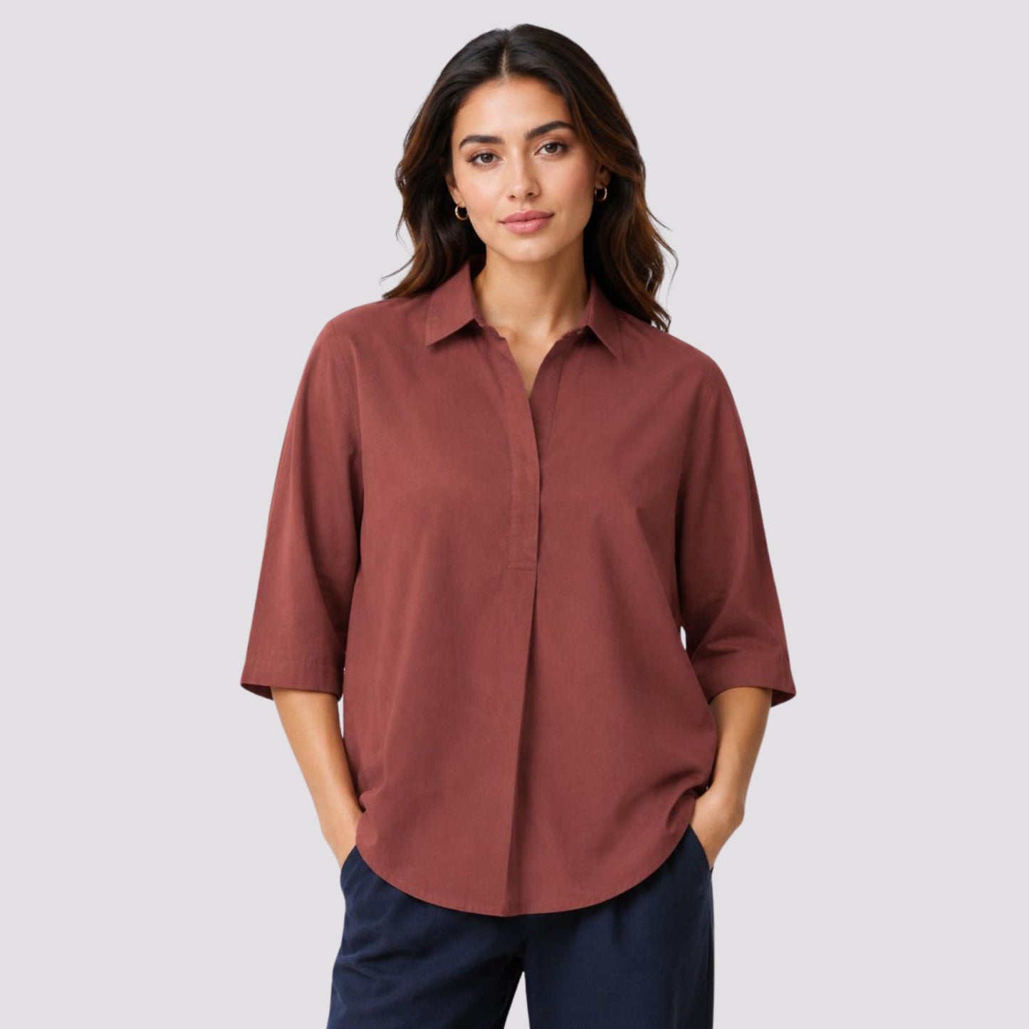 Solid Cotton Top