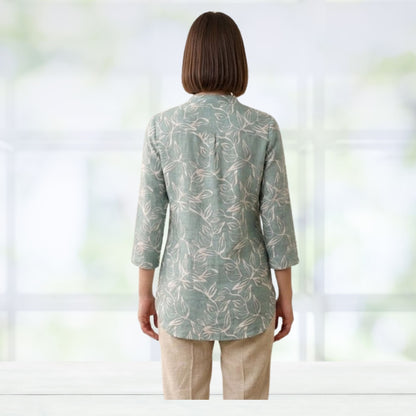 Sage Green Short Kurti