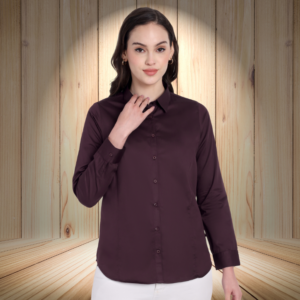 Maroon Formal Shirt