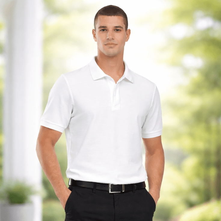 Classic White Polo T-Shirt