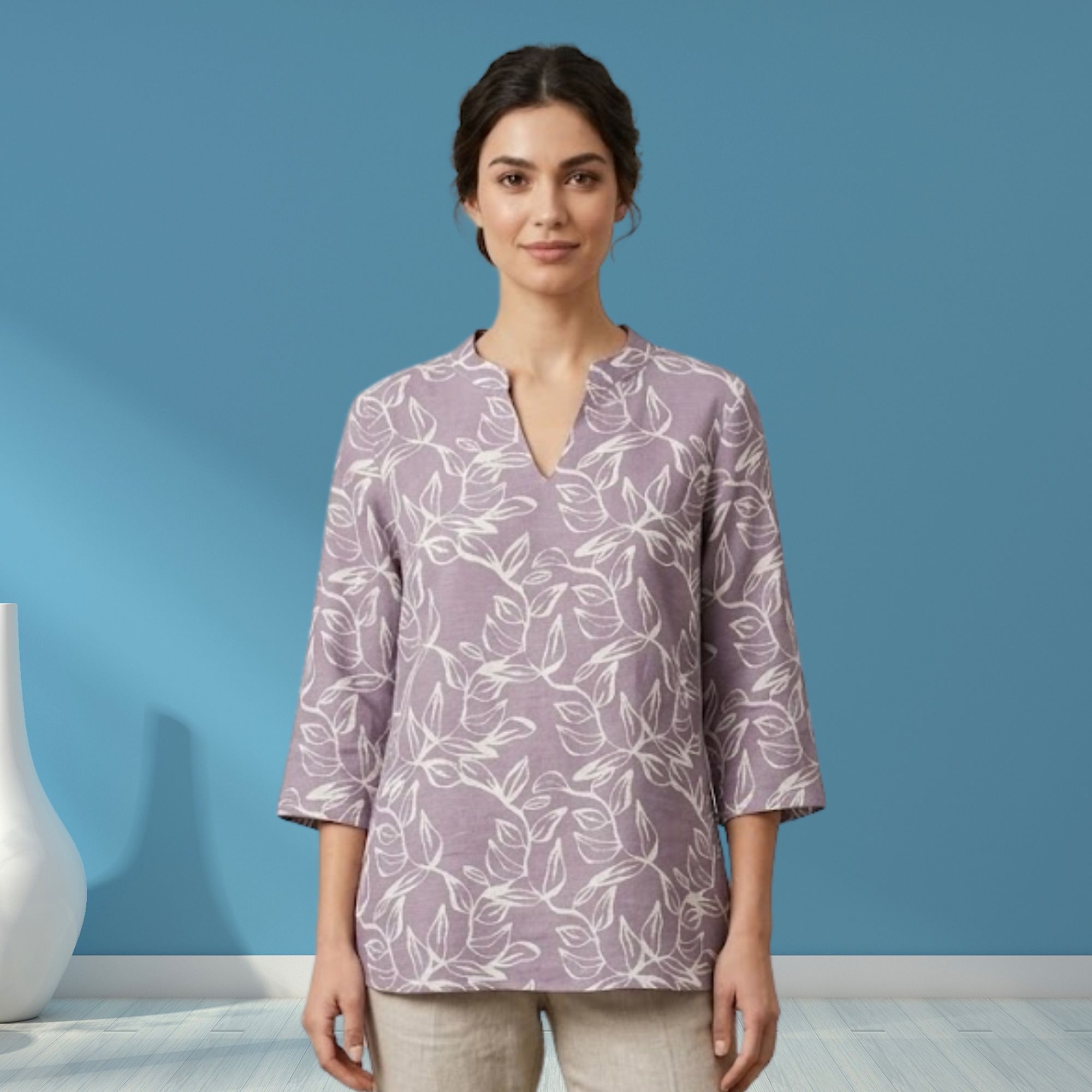 Lavender Printed